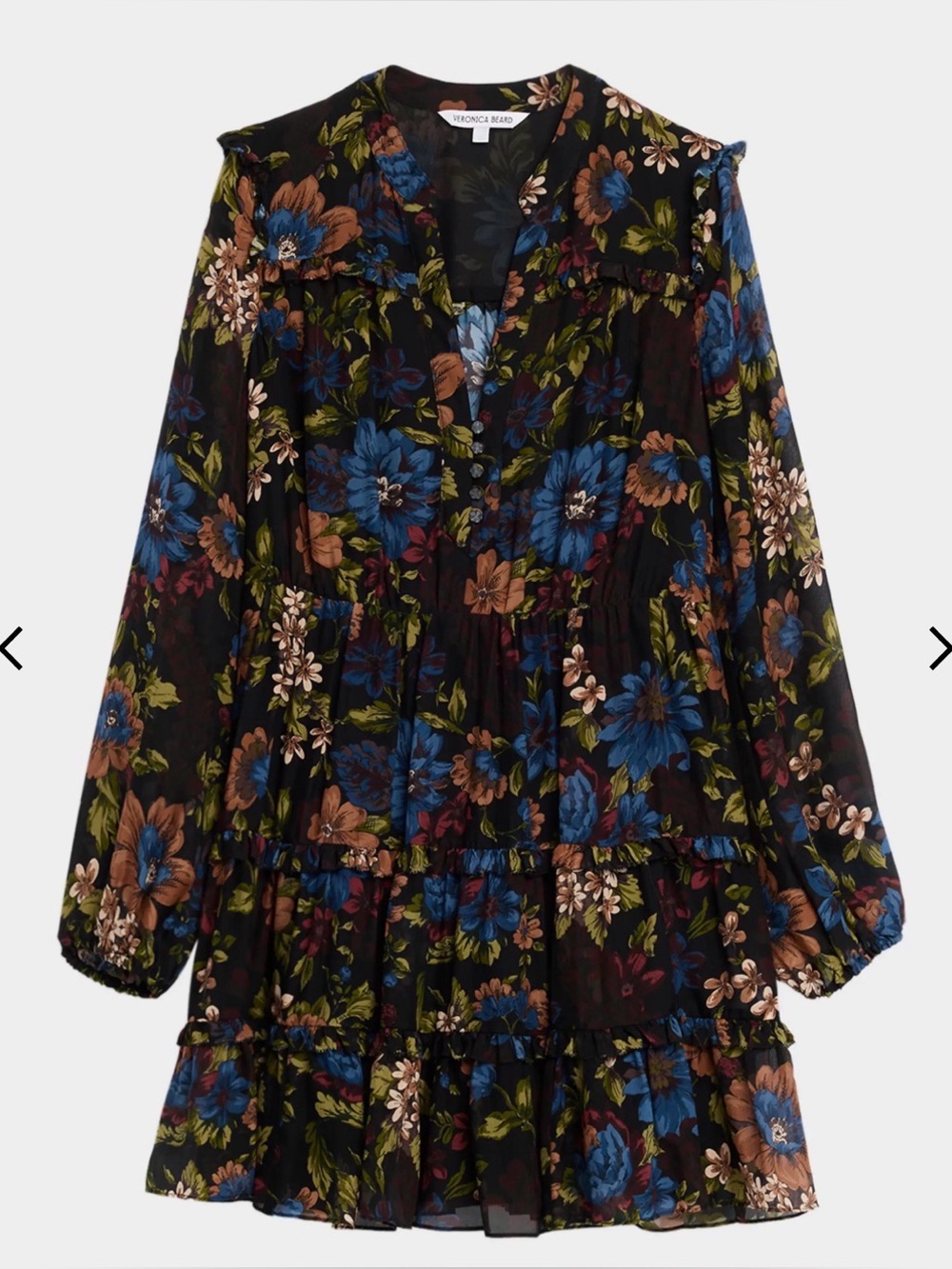 NWT Veronica Beard Justine silk dress